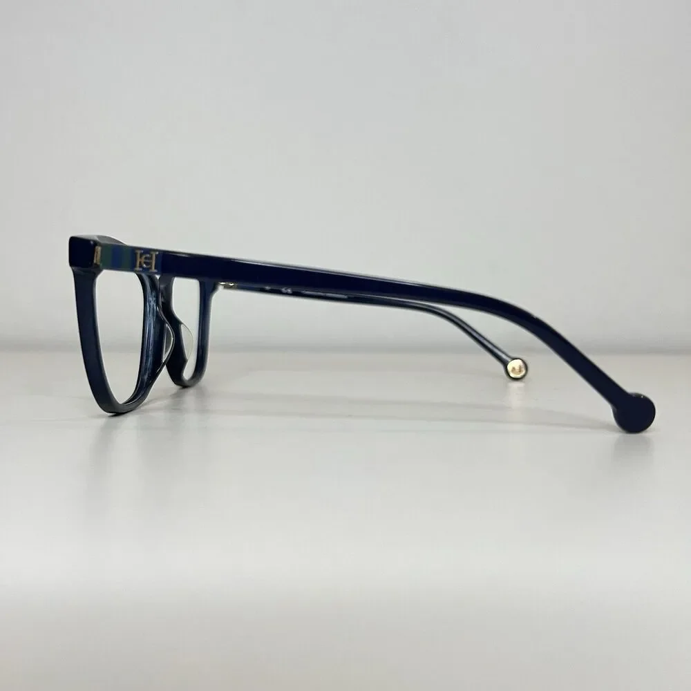 Carolina Herrera Eyeglasses Frame Only, VHE877V COL. 0991 54-14-135 Plastic Blue